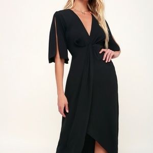 Black Midi Dress